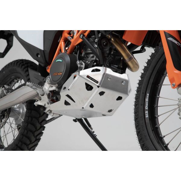 Protector motor SW-MOTECH Zapatas de aluminio KTM 690 Enduro R (19-23)