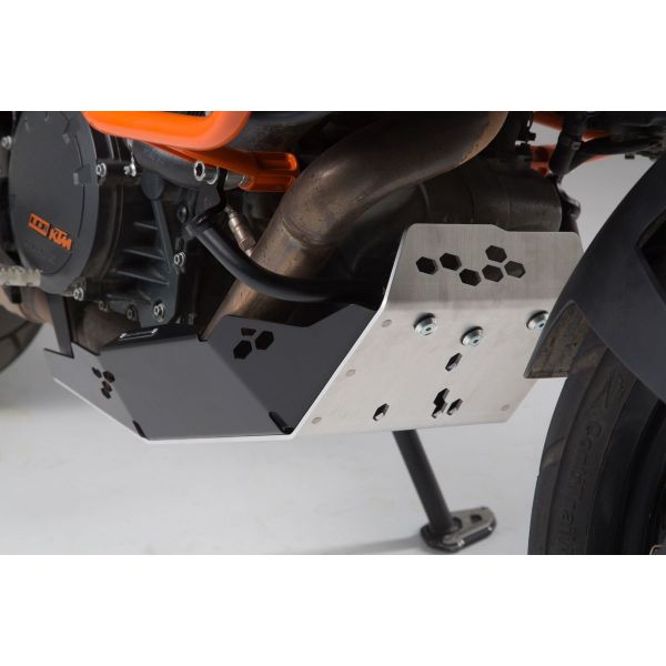 Protector motor SW-MOTECH Zapatas de aluminio KTM Adventure/Super Adventure (13-19)