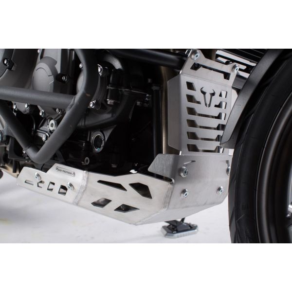 Protector motor SW-MOTECH Triumph Tiger 1200 Explorer zapata de aluminio (12-20)