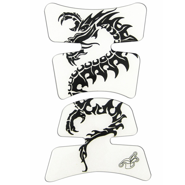 Accesorios Moto  MAD Skeletdrag Negro Transparente