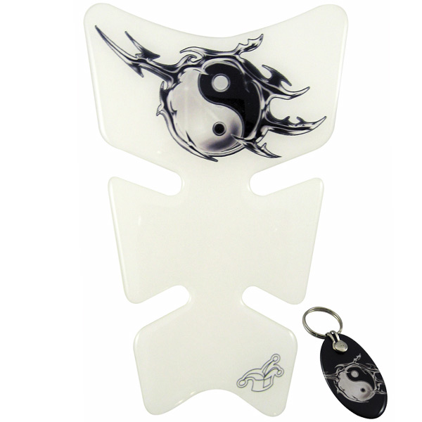 Accesorios Moto  MAD Ying-Yang Transparente Negro