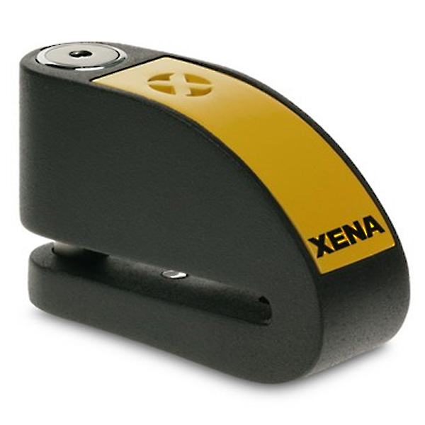 Accesorios Xena Bloqueo de disco con alarma Series XH 15 Negro Amarillo