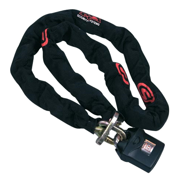 Accesorios Moto  ICA 2 Roues Lock Maxi cadena antirrobo 1500 + Candado Non Homologuee