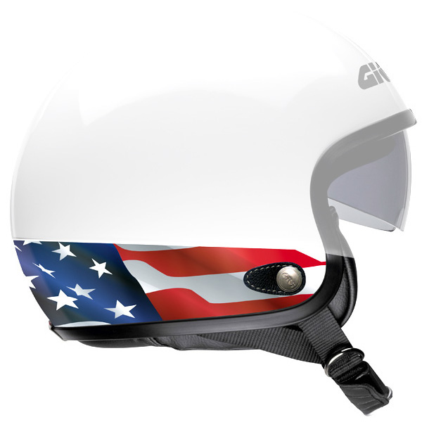 Accesorios casco moto Givi Bandeau X.05 Flag USA