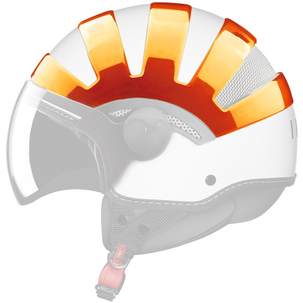 Accesorios casco moto IDI Cover Naranja