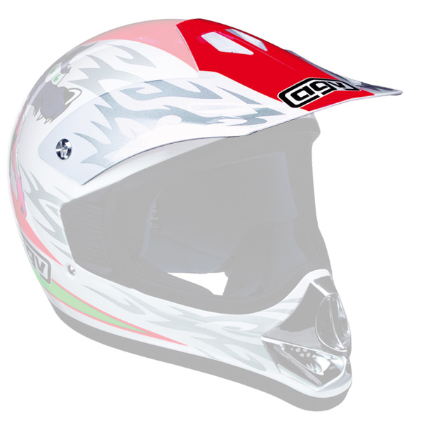 Accesorios AGV Visera RC5 Junior Wolf