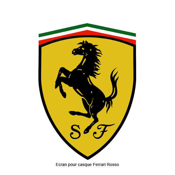 Visera Ferrari Pantalla Rosso