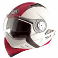 Integral Airoh TR1 Blanco Rojo TRBR