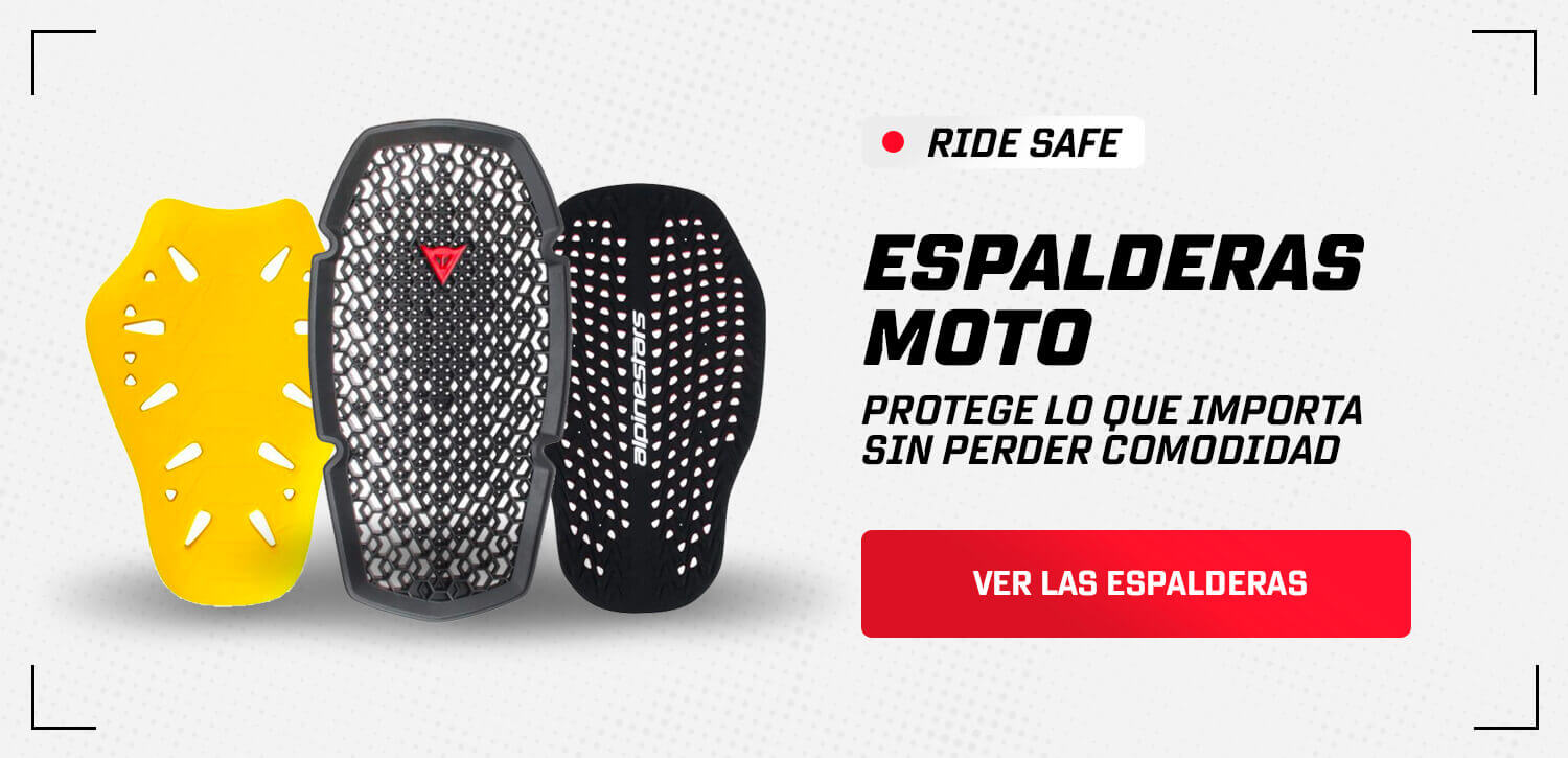 Espalderas moto