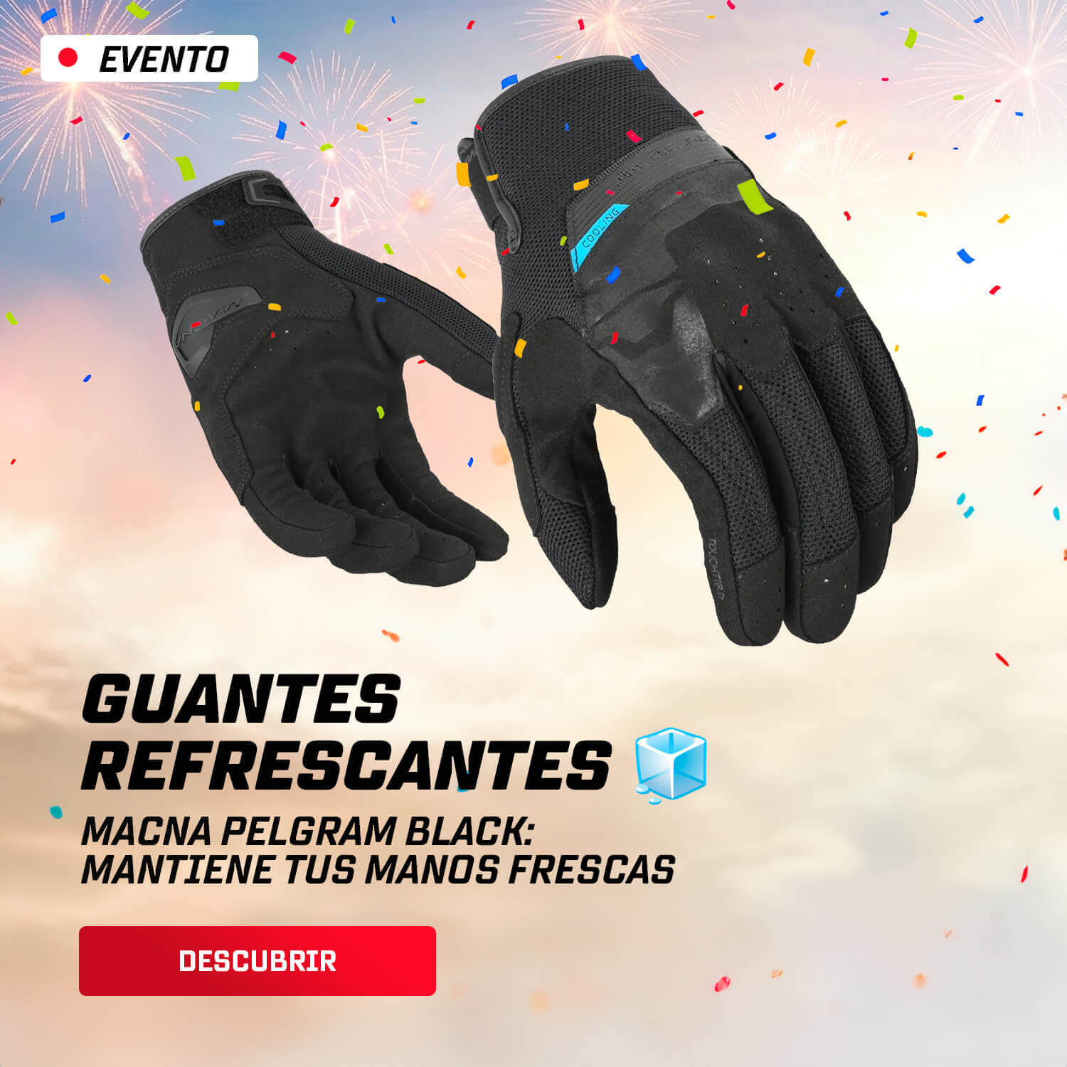 Guantes Macna Pelgram Black