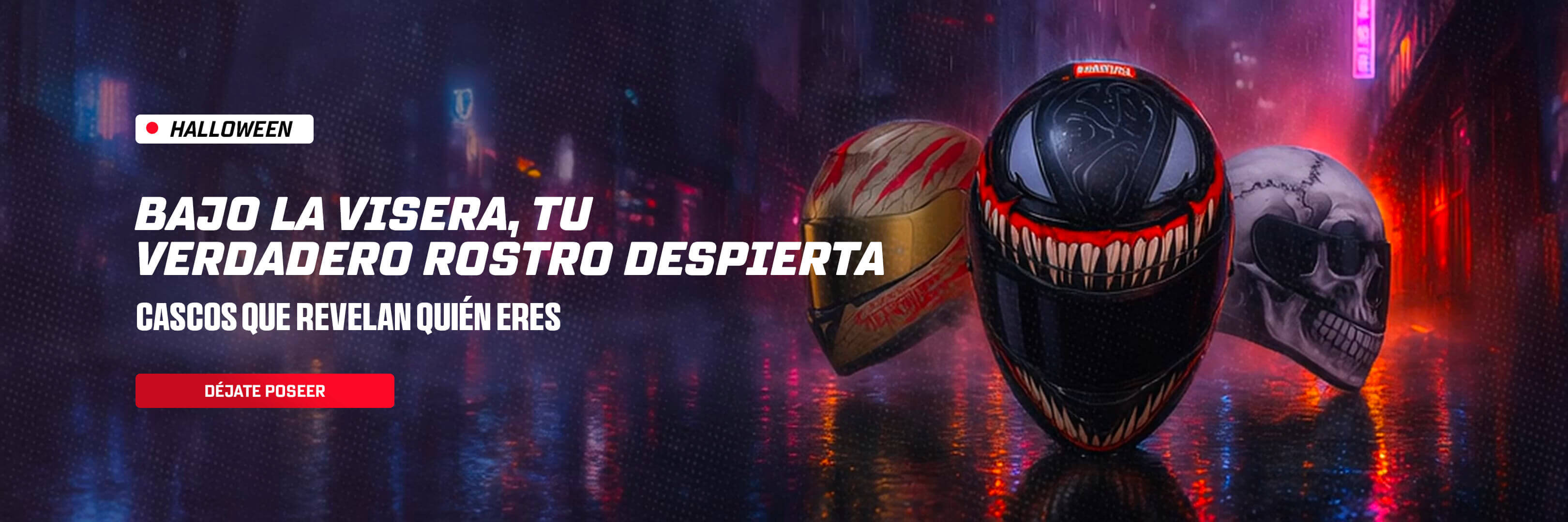 Cascos que revelan quién eres