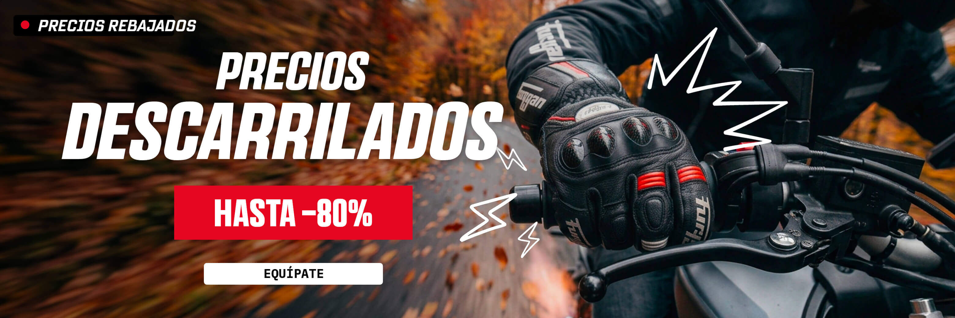 Precios descarrilados hasta un -80%