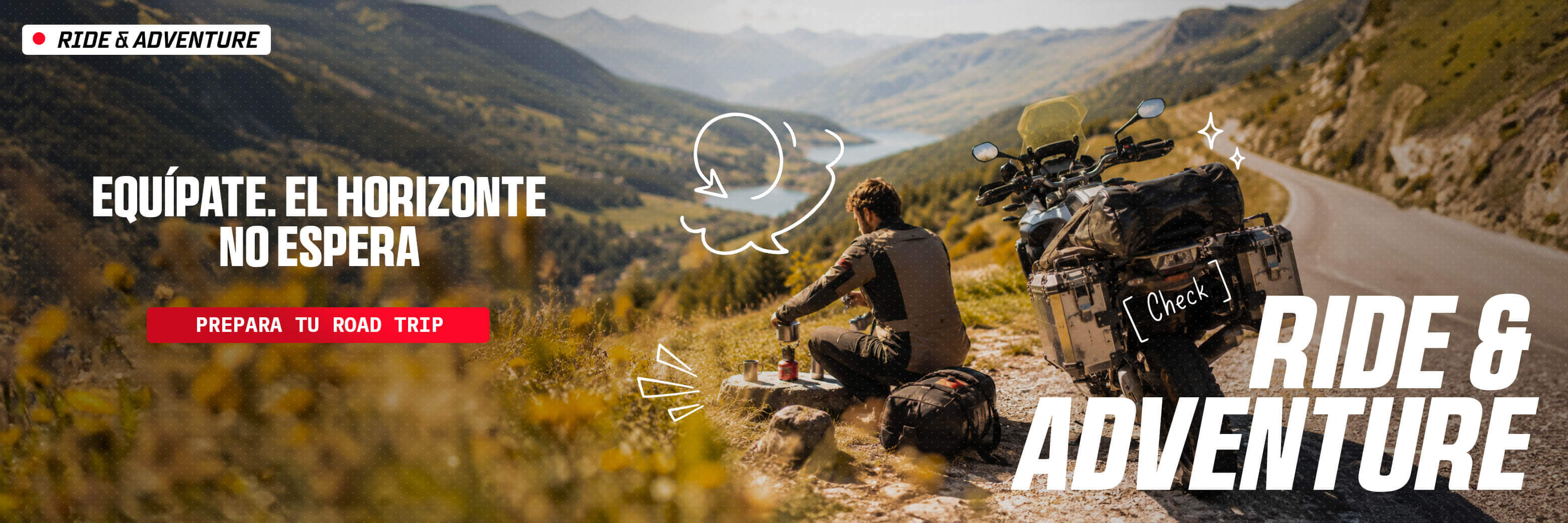 Ride & Adventure: Equipate. El horizonte no espera