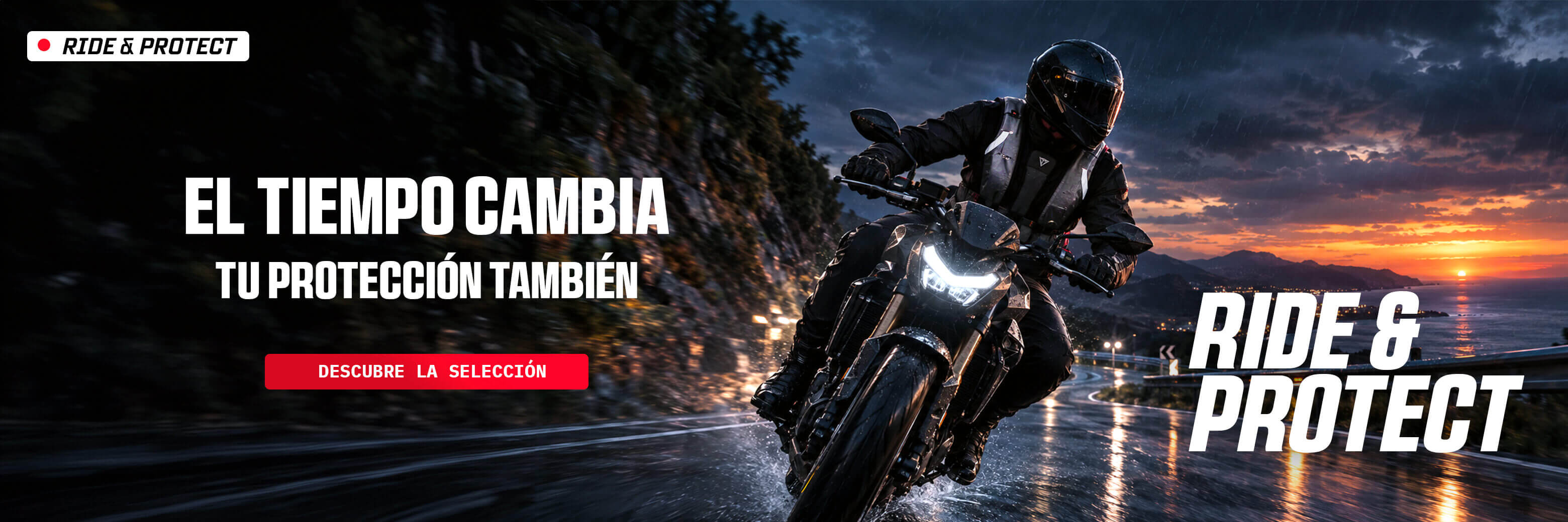Ride & protect: el tiempo cambia, tu protecci�n tambi�n