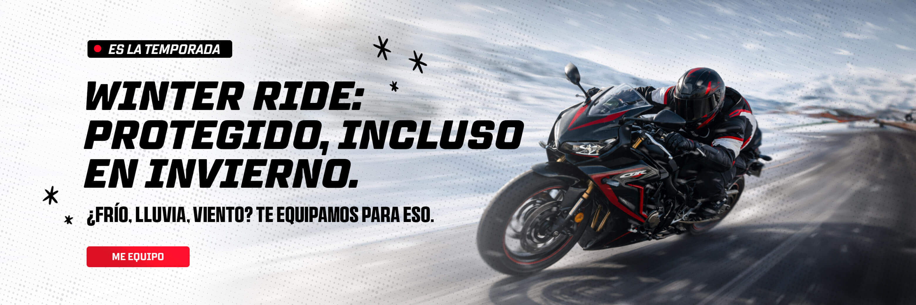 Winter Ride: Protegido, incluso en invierno