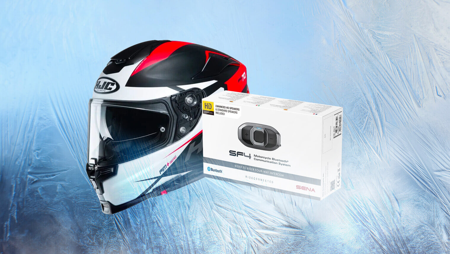 Pack cascos + kit Bluetooth