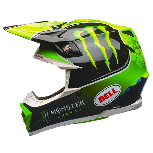 Cross Bell Moto-9 Tomac Replica Black Green