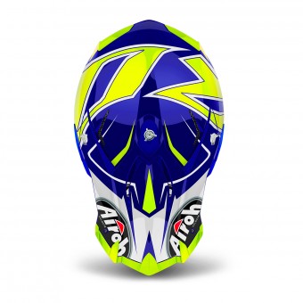 Airoh Terminator Open Vision Shock Blue