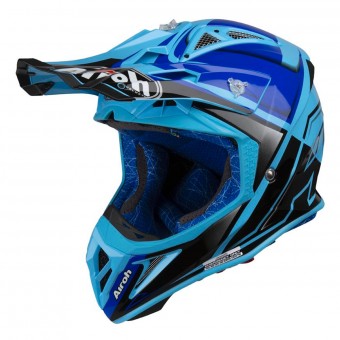 Cross Airoh Aviator 2.2 Check Azul