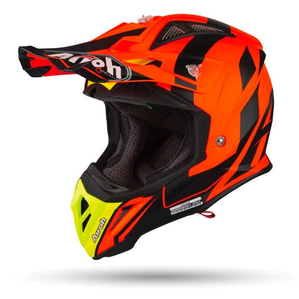 Cross Airoh Aviator 2.3 AMSS Bigger Naranja Mate