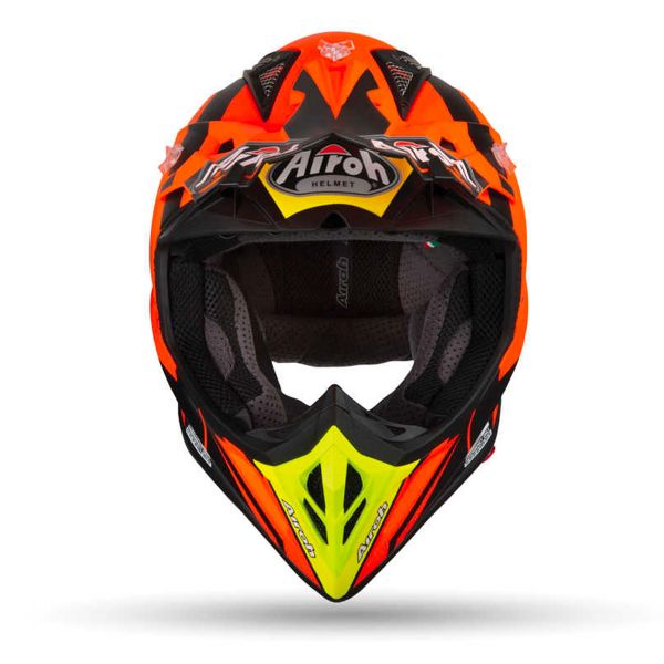 Airoh Aviator 2.3 AMSS Bigger Naranja Mate