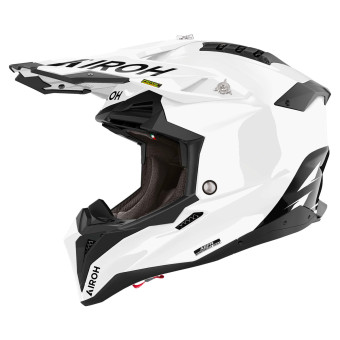 Cross Airoh Aviator 3 Fim Color Blanco Brillo