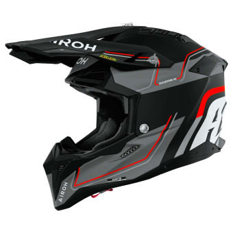Cross Airoh Aviator 3 Leader Naranja Mate
