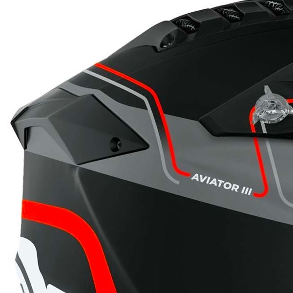 Airoh Aviator 3 Leader Naranja Mate