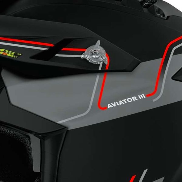 Airoh Aviator 3 Leader Naranja Mate