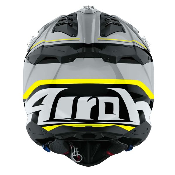 Airoh Aviator 3 Leader Amarillo Brillo