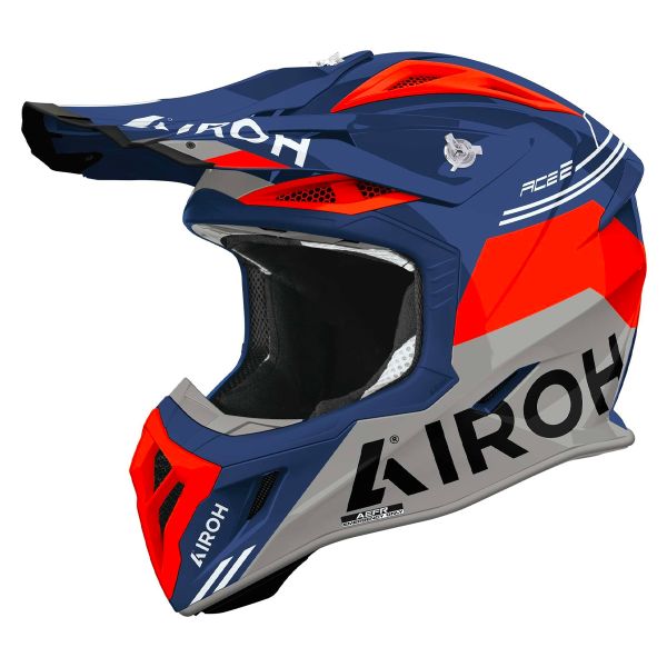 Cross Airoh Aviator Ace 2 Fury Cerleo Brillante