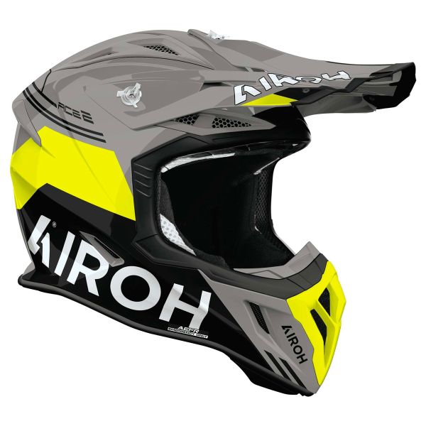 Airoh Aviator Ace 2 Amarillo Furia Brillo