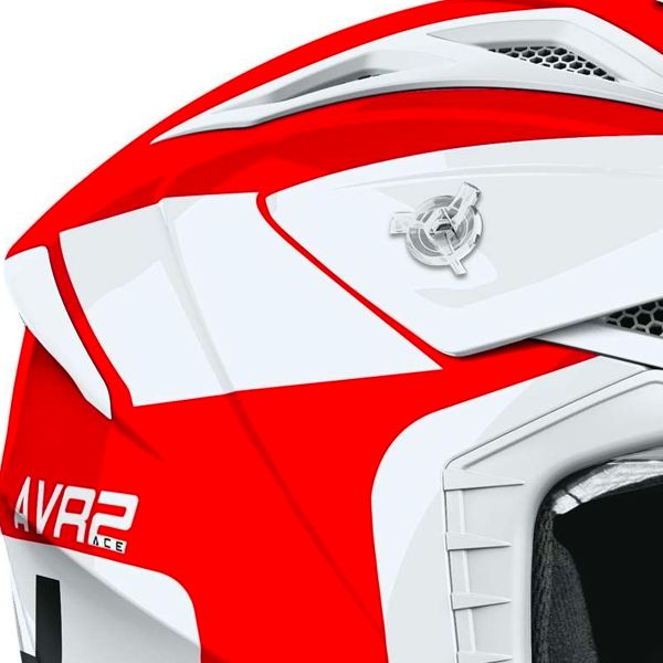 Airoh Aviator Ace 2 Rojo Hierro Brillante