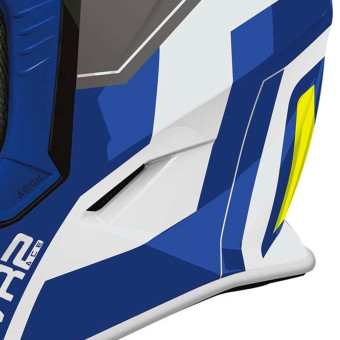 Airoh Aviator Ace 2 Escudo Azul Amarillo