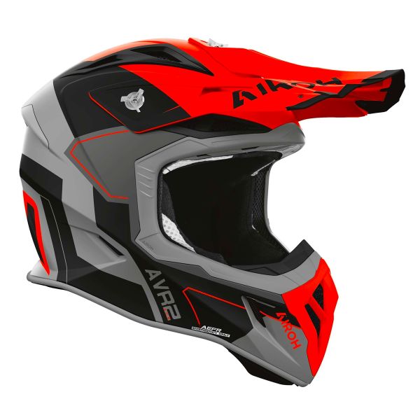 Airoh Aviator Ace 2 Escudo Naranja Mate