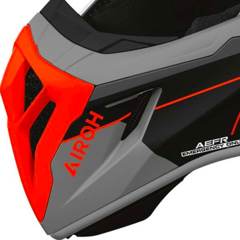 Airoh Aviator Ace 2 Escudo Naranja Mate