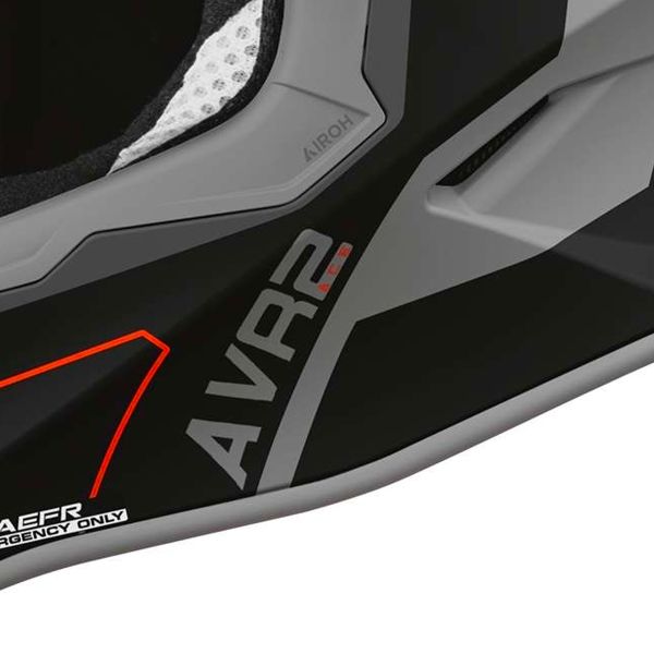 Airoh Aviator Ace 2 Escudo Naranja Mate