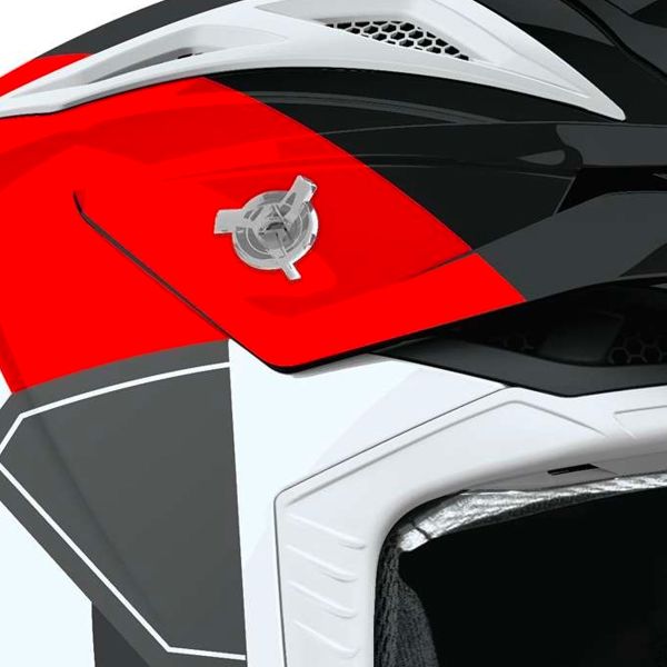 Airoh Aviator Ace 2 Shield Rojo Brillo