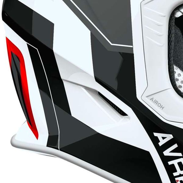 Airoh Aviator Ace 2 Shield Rojo Brillo