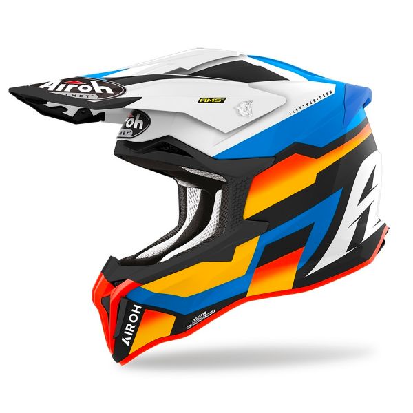 Cross Airoh Strycker Glam Blue Matt