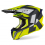 Casque Cross Airoh Twist 2.0 Lift Yellow Blue Matt