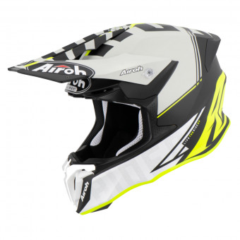 Cross Airoh Twist 2.0 Tech Yellow Matt