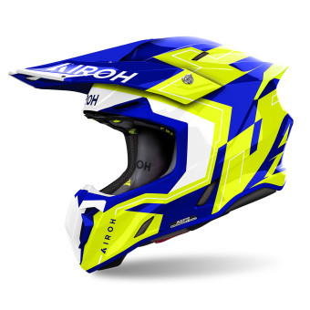 Cross Airoh Twist 3 Dizzy Blue Yellow