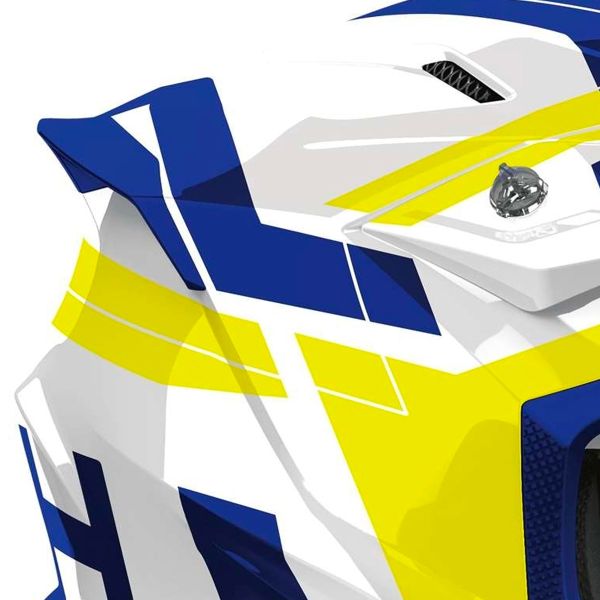 Airoh Twist 3 Dinasta Azul Amarillo Brillo