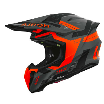 Cross Airoh Twist 3 Dinasta Naranja Mate