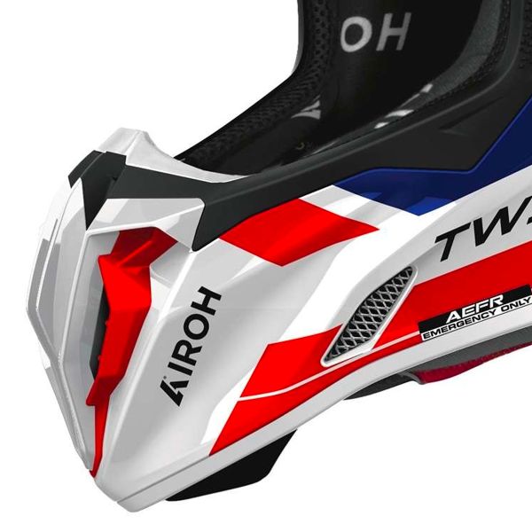 Airoh Twist 3 Dinastía Rojo Azul Brillo