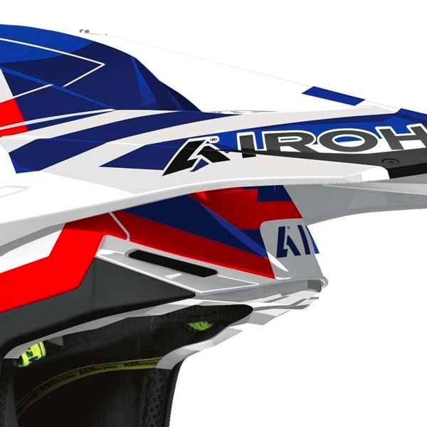 Airoh Twist 3 Dinastía Rojo Azul Brillo