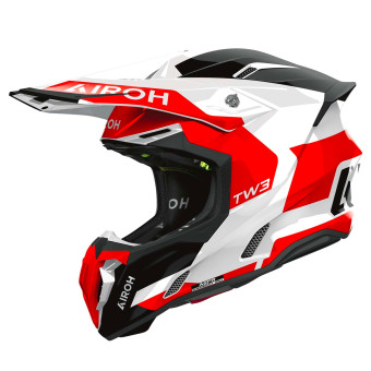 Cross Airoh Twist 3 Fancy Rojo Brillo