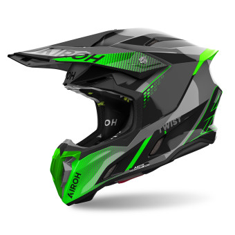 Cross Airoh Twist 3 Shard Green