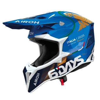 Casque Cross Airoh Wraaap 6Days Italia 2025 Casque Cross Airoh Wraaap 6Days Italia 2025